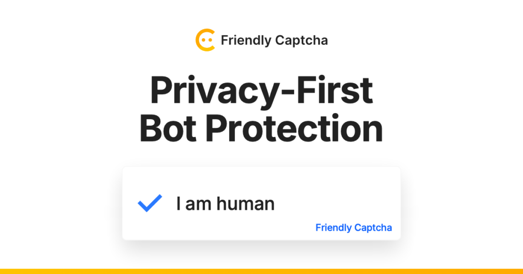 Friendly Captcha Bot Protection Widget